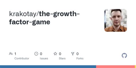 The growth factor game by krakotay.